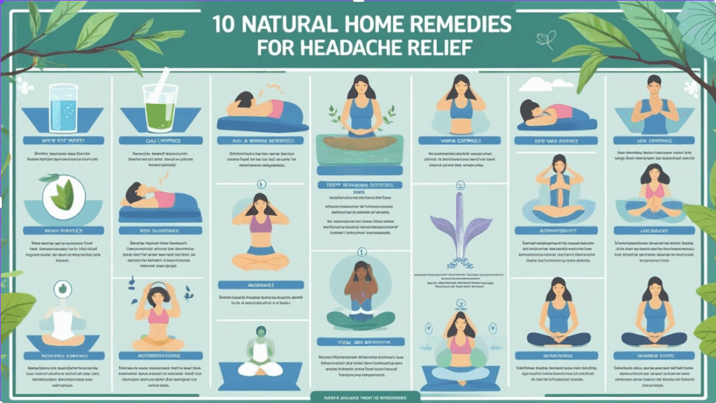 natural and home remedies for headache relief